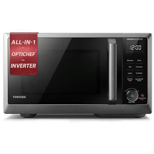 Toshiba 0.9-Cu.Ft. Countertop Microwave Air Fryer Combo: $237.48