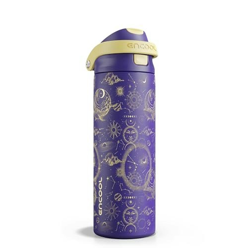Encool 24-oz. Leakproof Insulated Water Bottle: $19.99