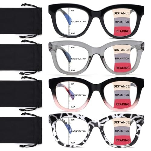 Chofilord Progressive Blue Light Blocking Reading Glasses 1.25 Diopter: $17.59