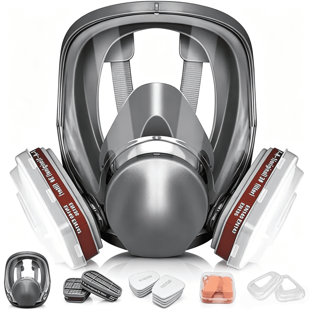 Full Face Reusable Respirator Mask: $21.89 Full Face Reusable Respirator Mask: $21.89