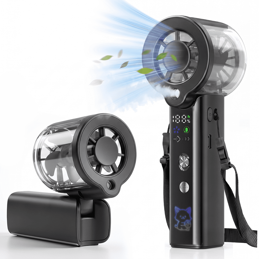 Mibote Portable Misting Fan: $16.99 Mibote Portable Misting Fan: $16.99