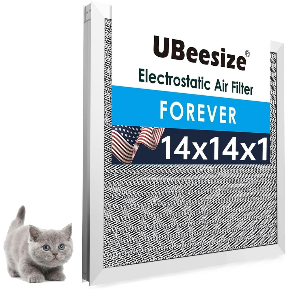 UBeesize 13.5x13.5x0.82-inch MERV 8 Washable Electrostatic Air Filter: $33.29 UBeesize 13.5x13.5x0.82-inch MERV 8 Washable Electrostatic Air Filter: $33.29