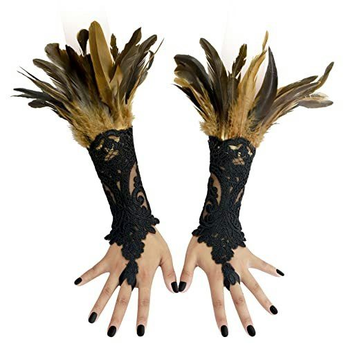 Homelex Feather Lace Gloves: $14.99 Homelex Feather Lace Gloves: $14.99