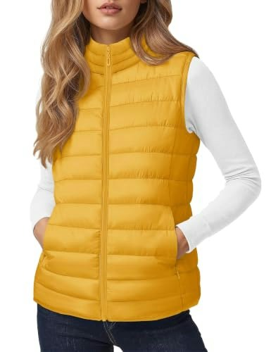 Yucolen Women's Lightweight Puffer Vest: $31.18 Yucolen Women's Lightweight Puffer Vest: $31.18