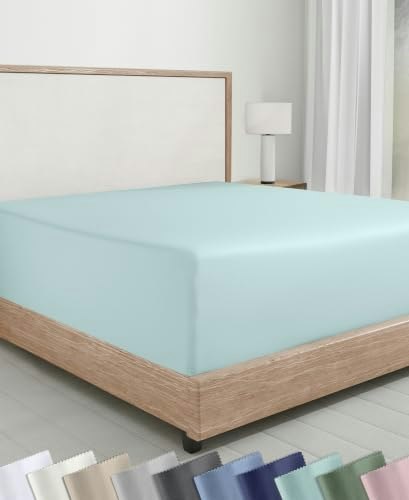 Full Cotton Sateen Fitted Sheet: $18.39
