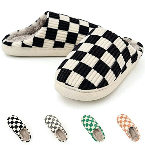 Guyarns Fuzzy Memory Foam House Slippers: $15.19