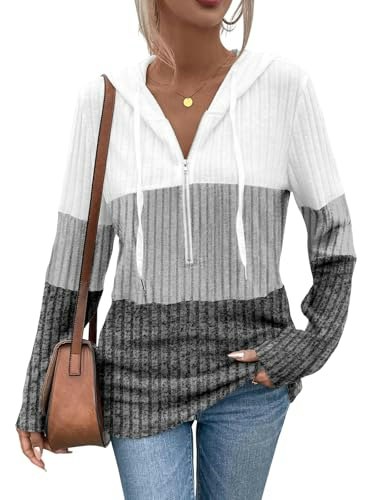 Cuptacc Women's Half Zip Pullover Hoodie: $11.19 Cuptacc Women's Half Zip Pullover Hoodie: $11.19