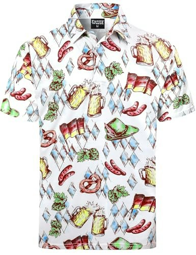 Funny World Oktoberfest Bavarian Polo Shirt: $9.90 Funny World Oktoberfest Bavarian Polo Shirt: $9.90