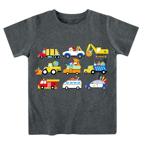 Lovekider Boys' Cars and Trucks Cotton T-Shirt: $5.99 Lovekider Boys' Cars and Trucks Cotton T-Shirt: $5.99