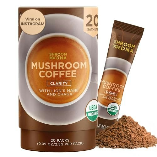 ShroomDNA 20-Count Mushroom Coffee Blend: $11.39 ShroomDNA 20-Count Mushroom Coffee Blend: $11.39
