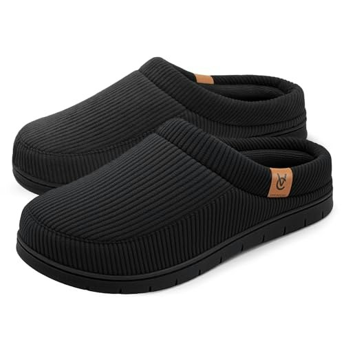 VeraCosy Men's Memory Foam Slippers: $18.80