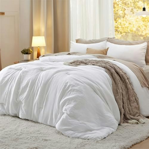 Bedsure King Prewashed Comforter Set 3-Piece: $36.99 Bedsure King Prewashed Comforter Set 3-Piece: $36.99