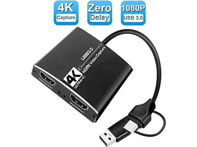 4K HDMI Audio Video Capture Card: $39.39 4K HDMI Audio Video Capture Card: $39.39