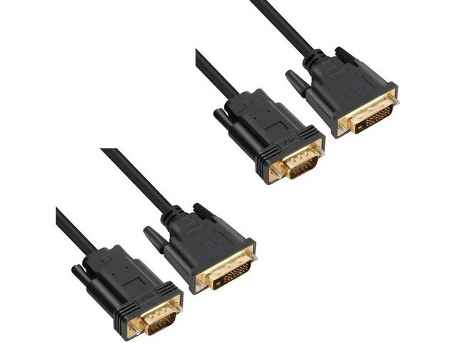 6-Foot DVI-D to VGA Cable 2-Pack: $22.03 6-Foot DVI-D to VGA Cable 2-Pack: $22.03
