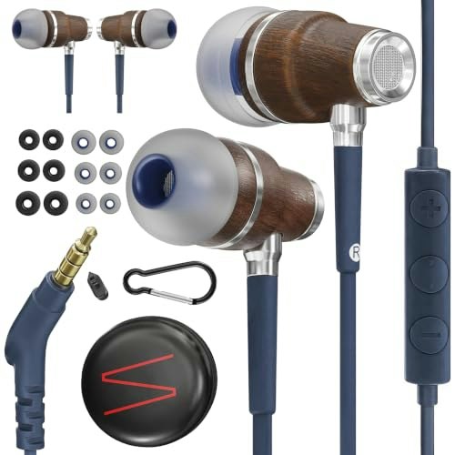 Symphonized Wooden Wired Earbuds: $28 Symphonized Wooden Wired Earbuds: $28