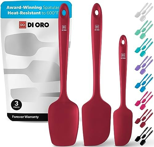 Di Oro Silicone Spatula 3-Piece Set: $19.98 Di Oro Silicone Spatula 3-Piece Set: $19.98