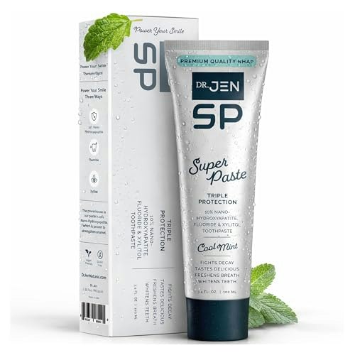 Dr. Jen Super Paste 10% Nano Hydroxyapatite Toothpaste: $25.60 Dr. Jen Super Paste 10% Nano Hydroxyapatite Toothpaste: $25.60