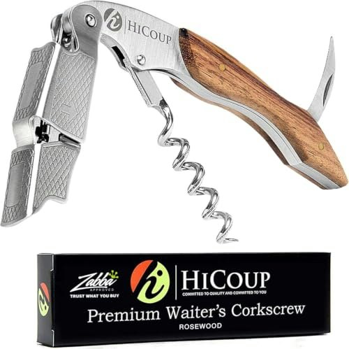 HiCoup Rosewood Wine Opener: $11.19 HiCoup Rosewood Wine Opener: $11.19