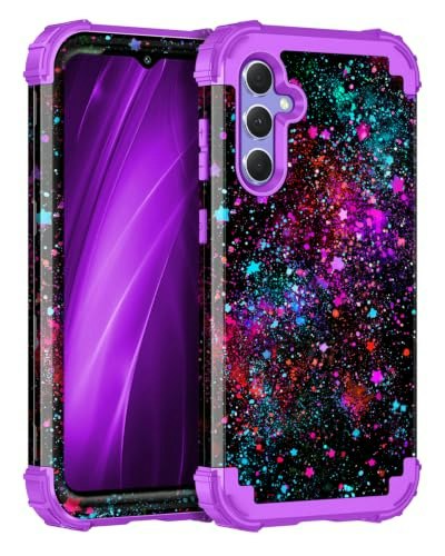 Miqala Samsung Galaxy A54 5G Glow-in-the-Dark Shockproof Case: $14.39 Miqala Samsung Galaxy A54 5G Glow-in-the-Dark Shockproof Case: $14.39