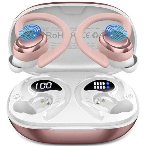 Hupoaf Wireless Bluetooth Sport Earbuds: $20.88 Hupoaf Wireless Bluetooth Sport Earbuds: $20.88