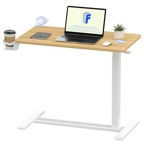 Flexispot H7 32-inch Pneumatic Height-Adjustable Overbed Table: $90.23 Flexispot H7 32-inch Pneumatic Height-Adjustable Overbed Table: $90.23