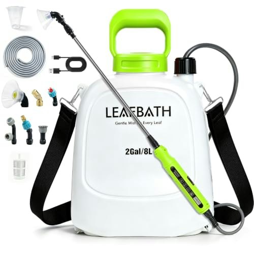 2-Gallon Battery-Powered Backpack Sprayer: $33.23 2-Gallon Battery-Powered Backpack Sprayer: $33.23