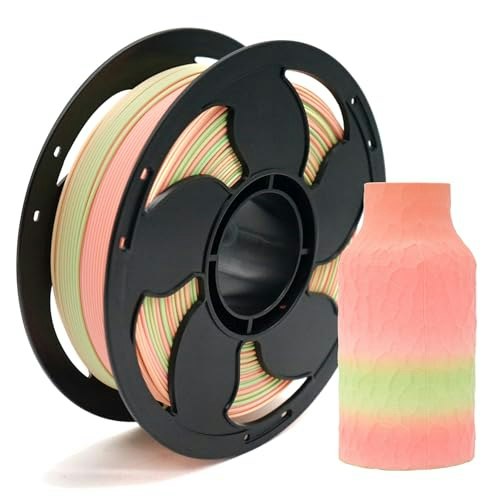 Matte Rainbow Coral 1.75mm PLA 3D Printer Filament 1kg: $16.54 Matte Rainbow Coral 1.75mm PLA 3D Printer Filament 1kg: $16.54