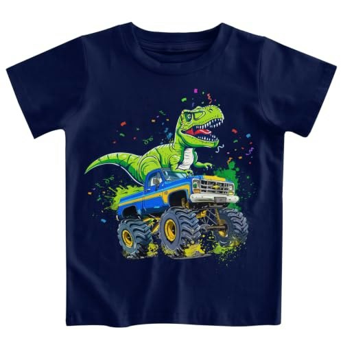 Lovekider Boys 5T T-Rex Truck T-Shirt: $11.99 Lovekider Boys 5T T-Rex Truck T-Shirt: $11.99