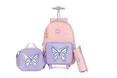 Kingdisen 17-Inch Rolling Butterfly Laptop Backpack: $39.99 Kingdisen 17-Inch Rolling Butterfly Laptop Backpack: $39.99
