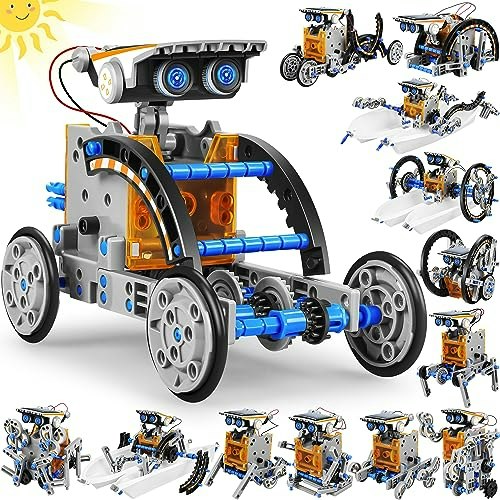 13-in-1 Solar Power Robot STEM Toy: $14.24 13-in-1 Solar Power Robot STEM Toy: $14.24