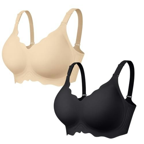 Oeak Women's Wireless Push-up Convertible Bra 2-Pack: $35.14 Oeak Women's Wireless Push-up Convertible Bra 2-Pack: $35.14