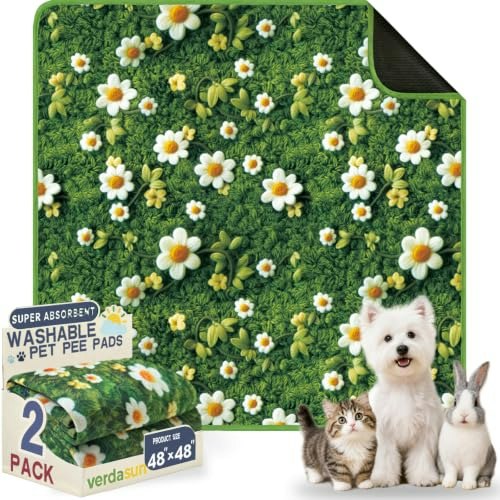 Washable Puppy Potty Training Pee Pads 2-Pack: $31.89