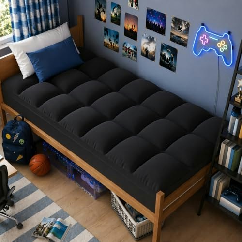 Elemuse Twin Mattress Topper: $60.55 Elemuse Twin Mattress Topper: $60.55