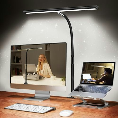 Airlonv 17-Inch LED Desk Lamp with Clamp: $18.92 Airlonv 17-Inch LED Desk Lamp with Clamp: $18.92