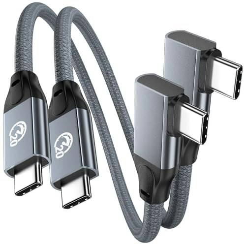 USB C Right Angle 100W Cable 2-Pack: $11.19 USB C Right Angle 100W Cable 2-Pack: $11.19