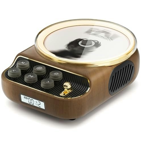 Retro 4-in-1 Portable CD Player with Bluetooth Speakers, FM Radio, and Night Light: $47.49 Retro 4-in-1 Portable CD Player with Bluetooth Speakers, FM Radio, and Night Light: $47.49