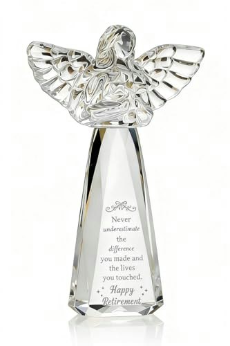 Engraved Crystal Angel Retirement Gift: $31.99 Engraved Crystal Angel Retirement Gift: $31.99