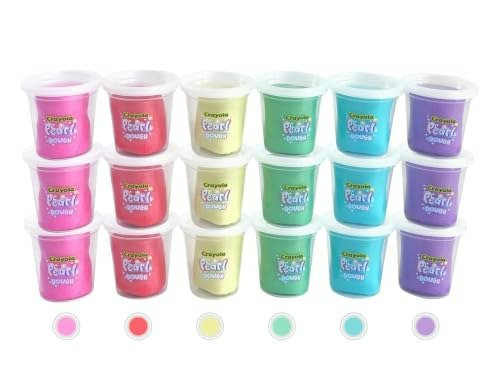 Crayola Glitter Pearl Dough 18-Pack: $11.98 Crayola Glitter Pearl Dough 18-Pack: $11.98