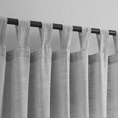 Voilybird 52" x 84" Tab Top Sheer Curtains 2-Pack: $23.19 Voilybird 52" x 84" Tab Top Sheer Curtains 2-Pack: $23.19