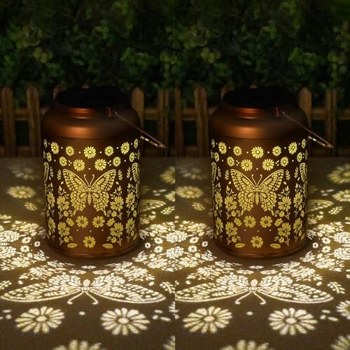 Butterfly Solar Garden Lantern 2-Pack: $26.39 Butterfly Solar Garden Lantern 2-Pack: $26.39