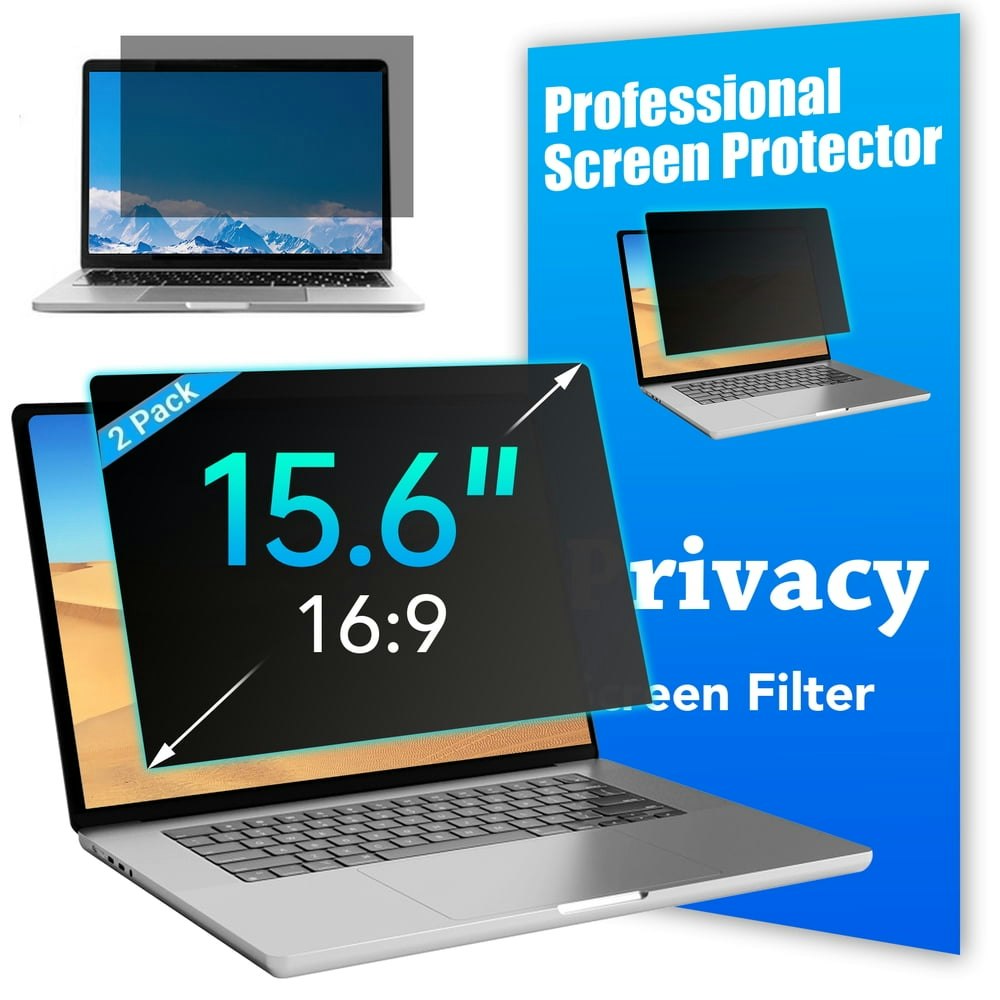 15.6-inch Laptop Privacy Screen Filter 2-Pack: $13.39 15.6-inch Laptop Privacy Screen Filter 2-Pack: $13.39
