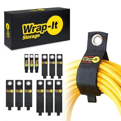 Wrap-It Heavy-Duty Storage Straps 12-Pack: $23.99