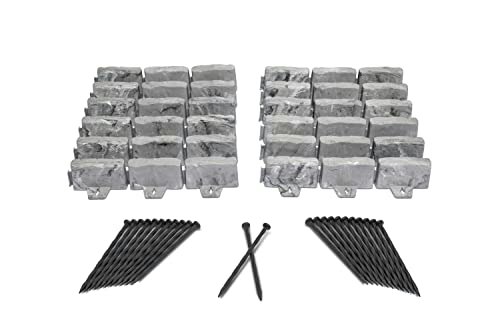 EasyFlex 15-Foot No-Dig Landscape Edging Kit: $33.19