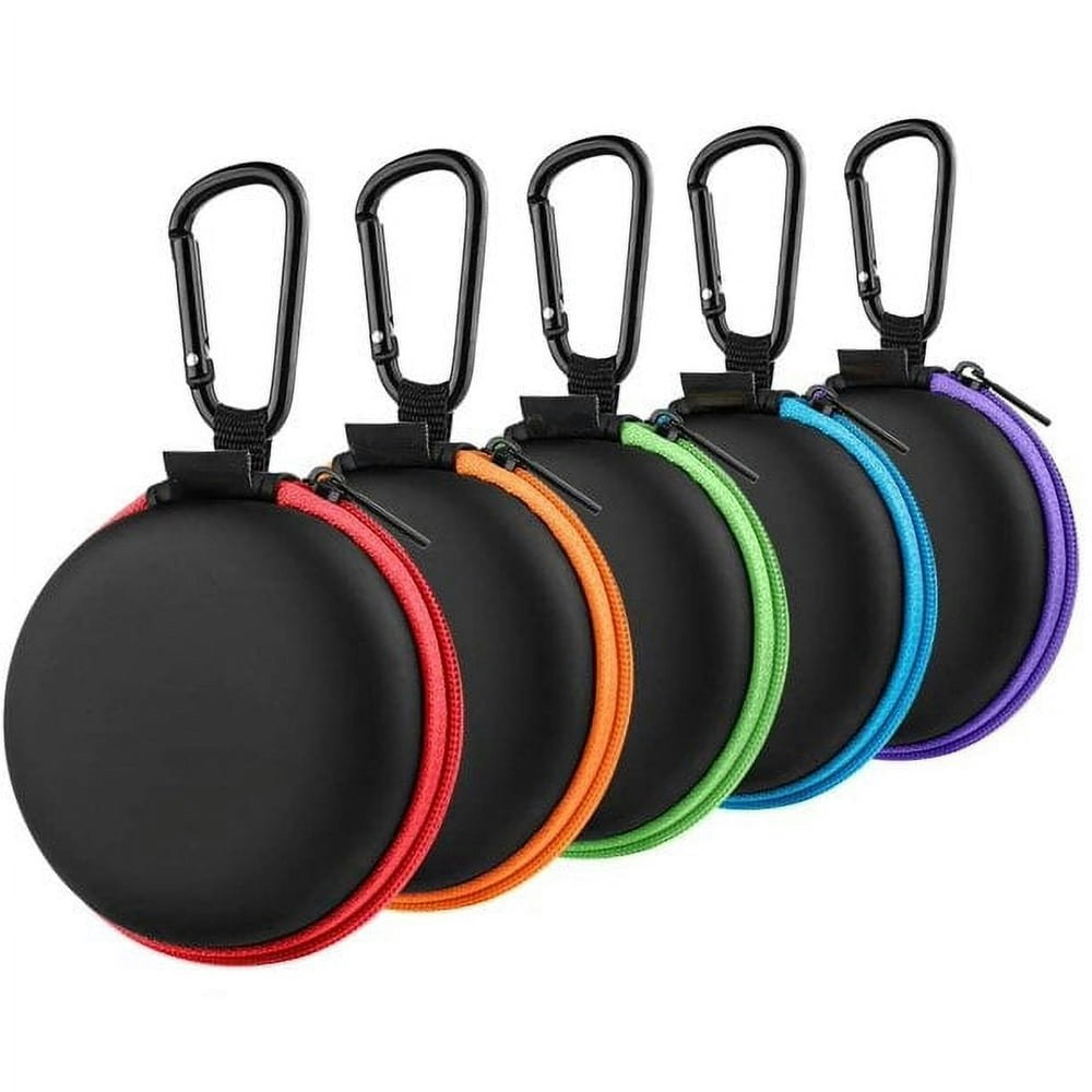 Uishuso Small Round Earbud Case 5-Pack: $10.79 Uishuso Small Round Earbud Case 5-Pack: $10.79