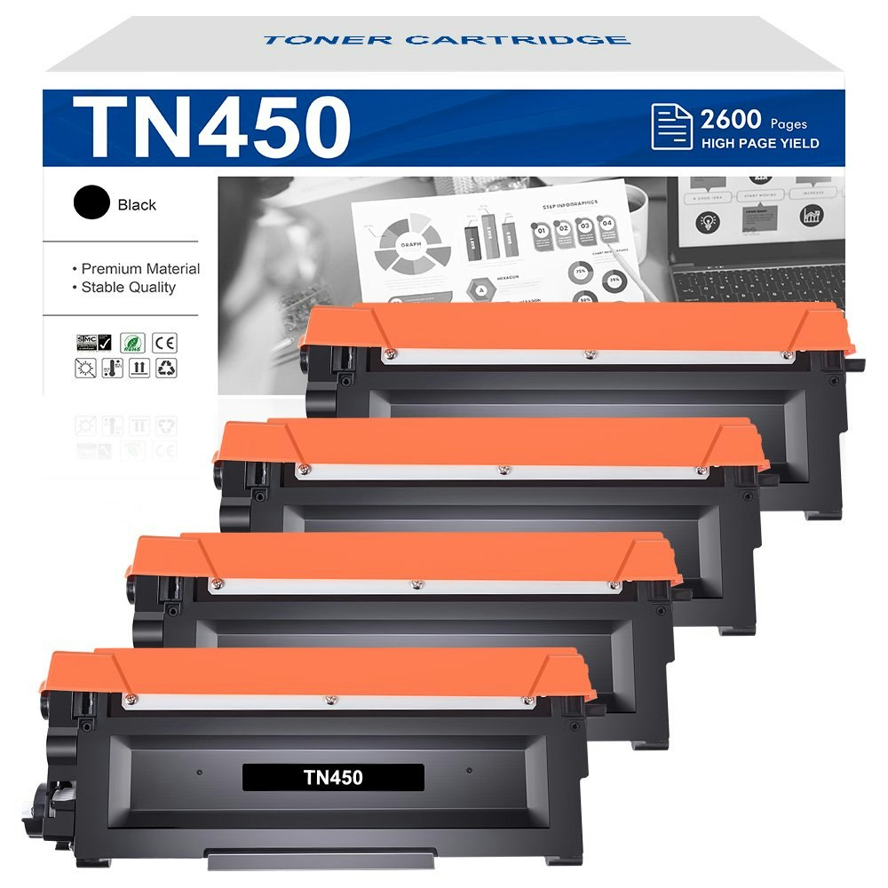 Brother TN450 Toner Cartridge 4-Pack: $29.18 Brother TN450 Toner Cartridge 4-Pack: $29.18