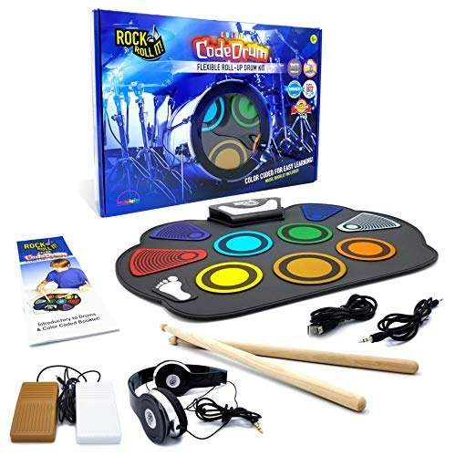 Mukikim Rock and Roll It Codedrum Portable Drum Set: $56.97 Mukikim Rock and Roll It Codedrum Portable Drum Set: $56.97