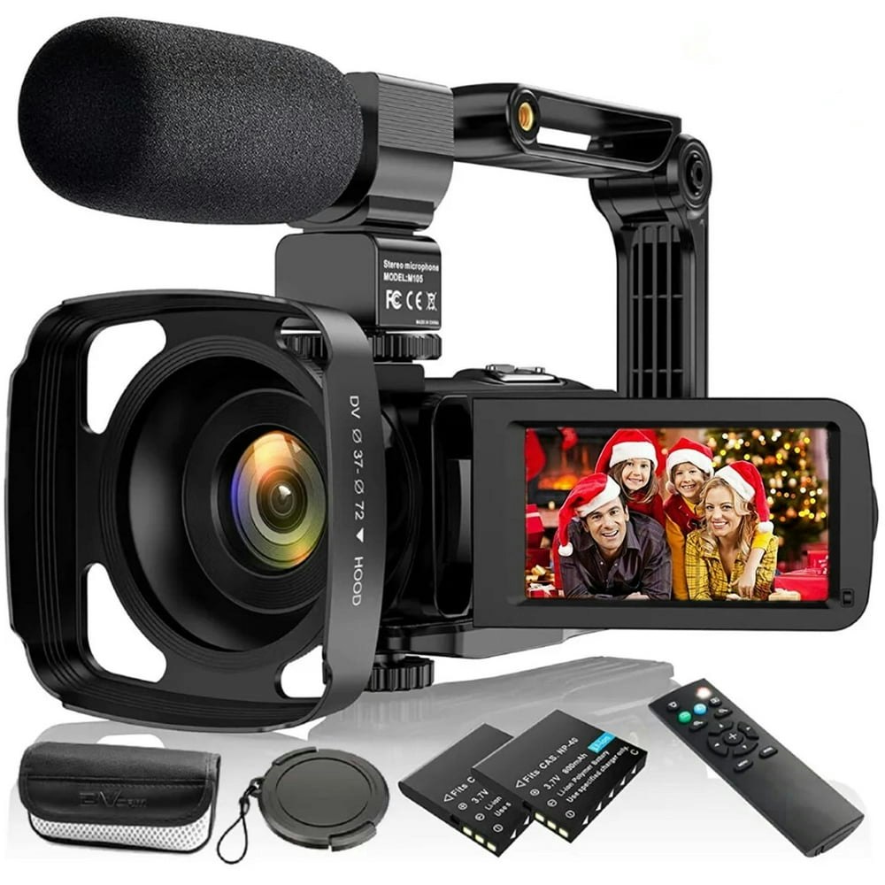 4K Digital Vlogging Video Camera: $85.57