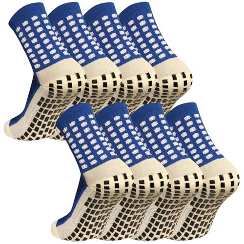 Mihair Anti-Slip Athletic Soccer Socks 6-Pack: $11.99