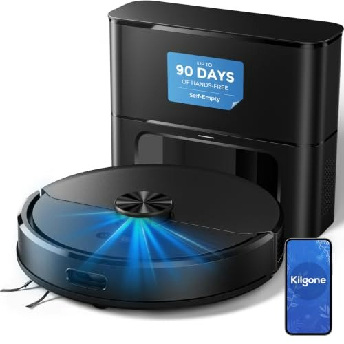 Robot Vacuum and Mop Combo with Self-Emptying Base: $259.99