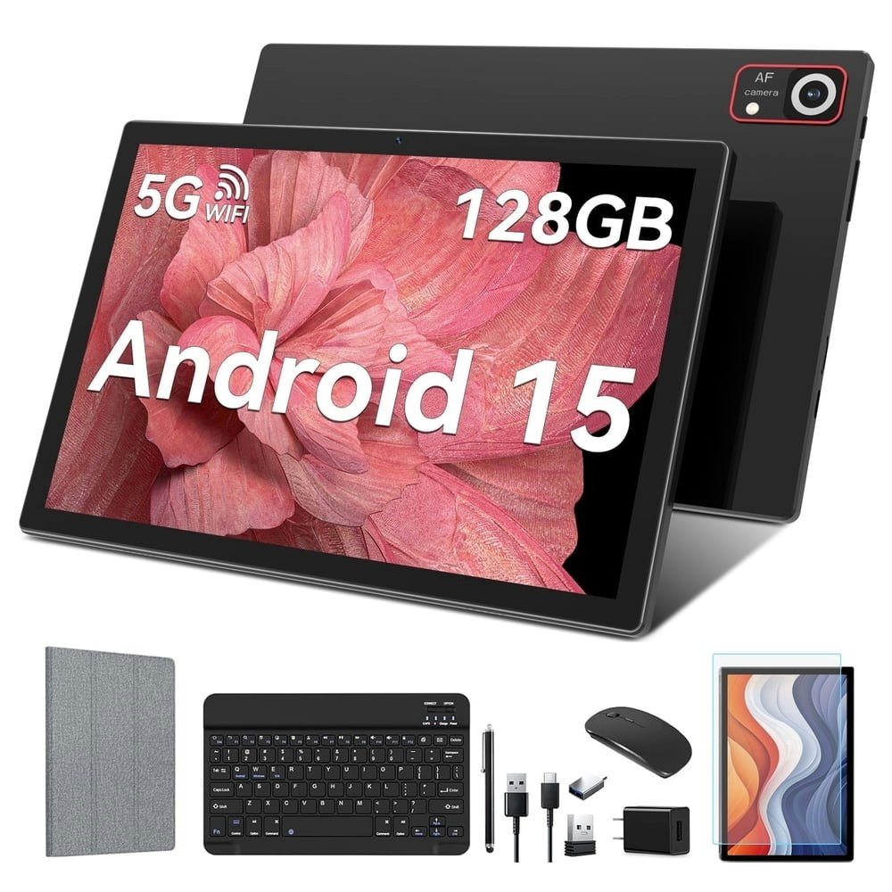 Android 15 Tablet 24GB RAM 128GB ROM 8MP+13MP Camera 1280x800 IPS Tablet: $96.99 Android 15 Tablet 24GB RAM 128GB ROM 8MP+13MP Camera 1280x800 IPS Tablet: $96.99